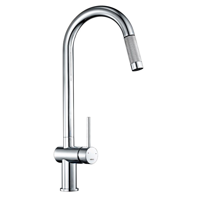 Grande Pull Out Spray Kitchen Mixer - Chrome